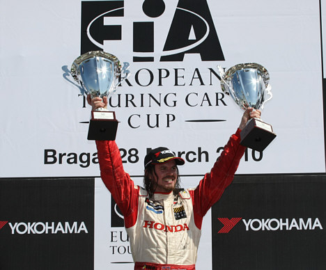 James Thompson og Hartmann Racing fik en god start.